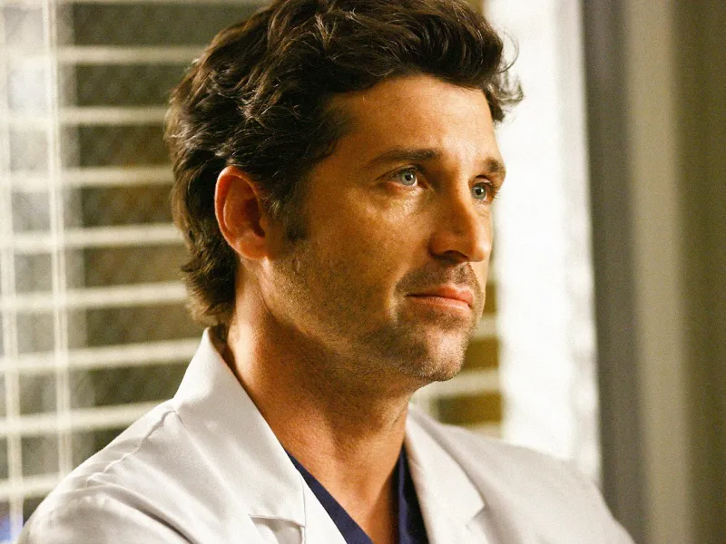Still of Derek (played by Patrick Dempsey) from Grey's Anatomy 